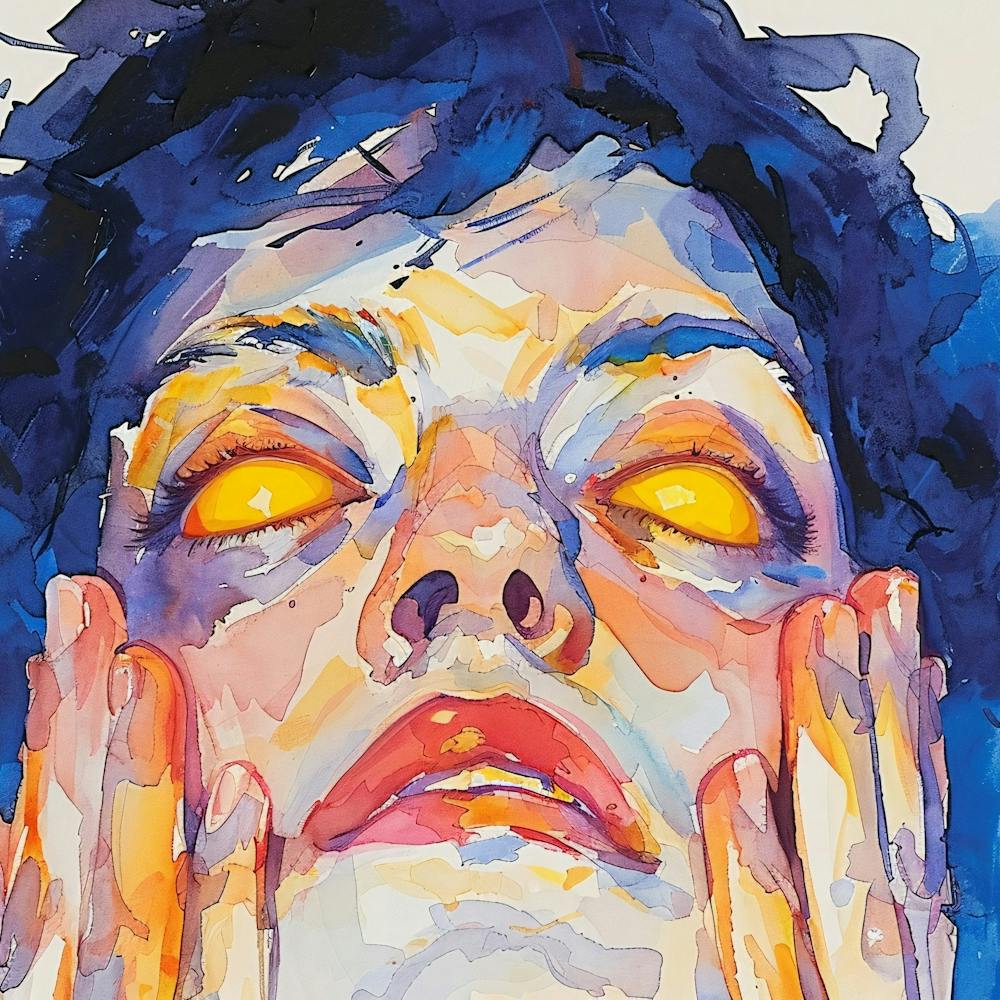 Woman With Yellow Eyes