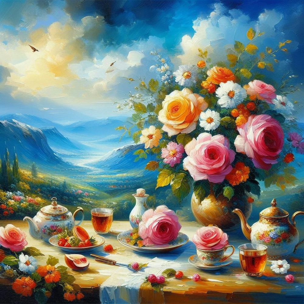Tea With Roses