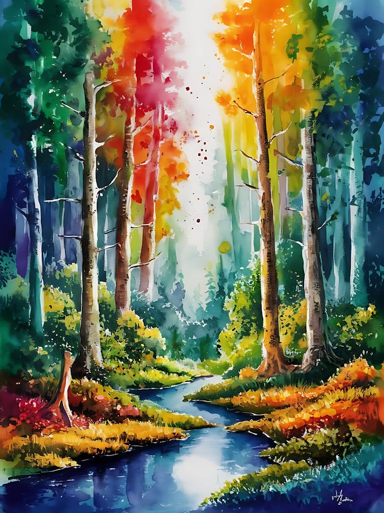 Rainbow Forest