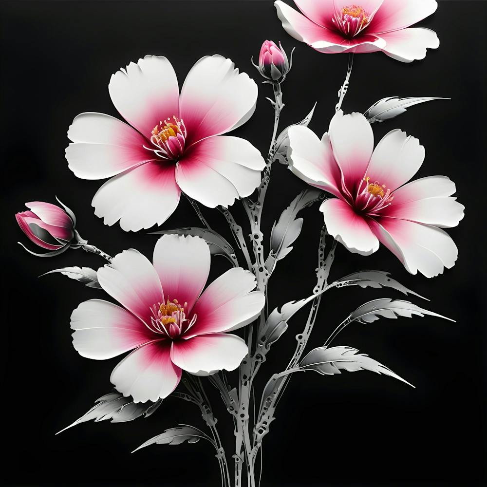 Cosmos Flowers 9