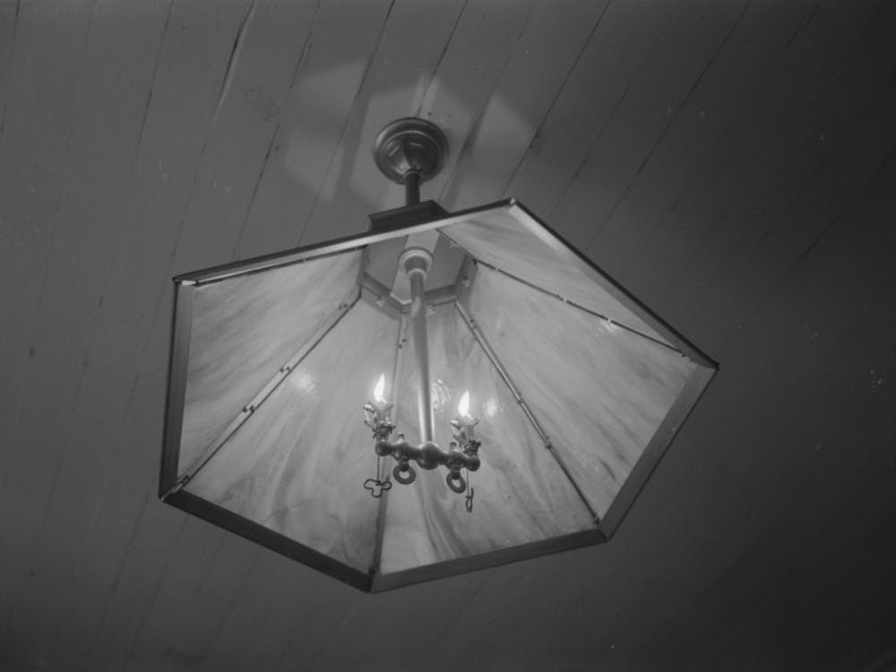 Acetylene Light In Cajun Farm Home Near Crowley, Louisiana, Ignition Of Acetylene Gas Is Accomplished By Flints Which