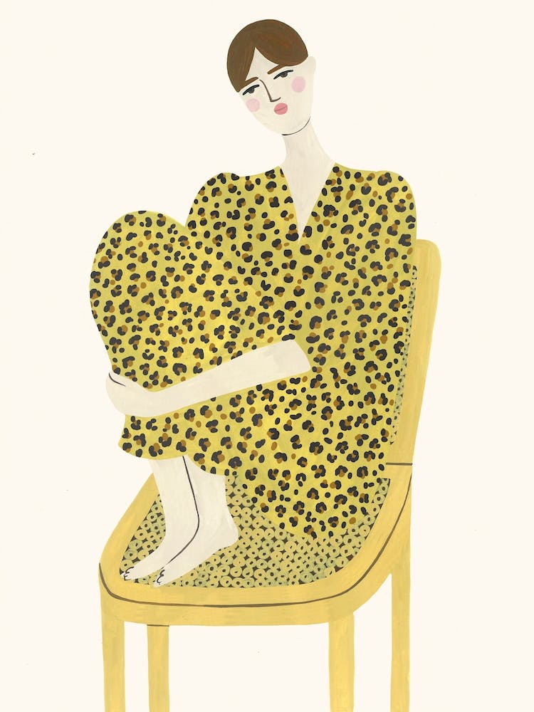 Girl In Leo Dress