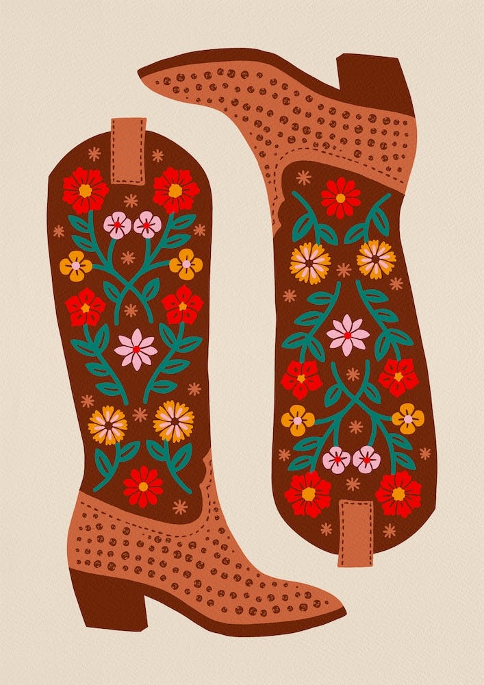 Cowgirl Boots   Texas Multicolor