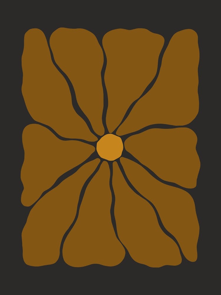 Autumn Flower 01 - Cinnamon