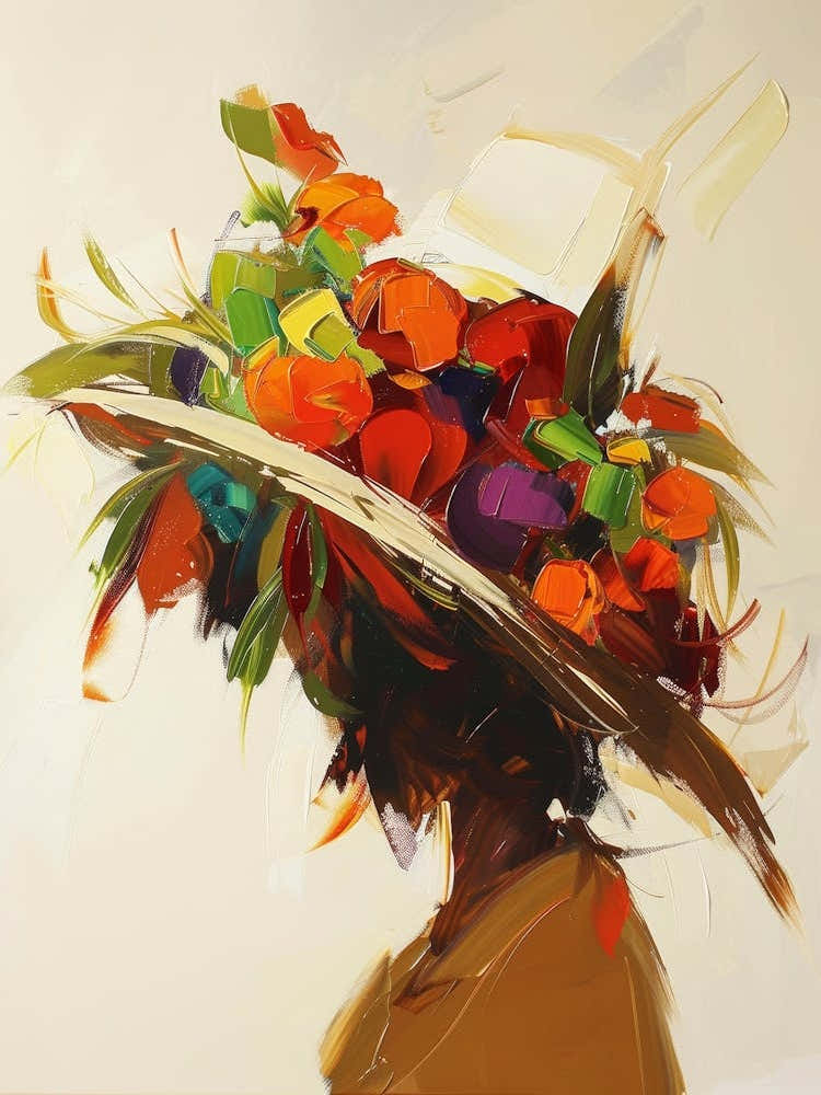 Woman In A Hat 70