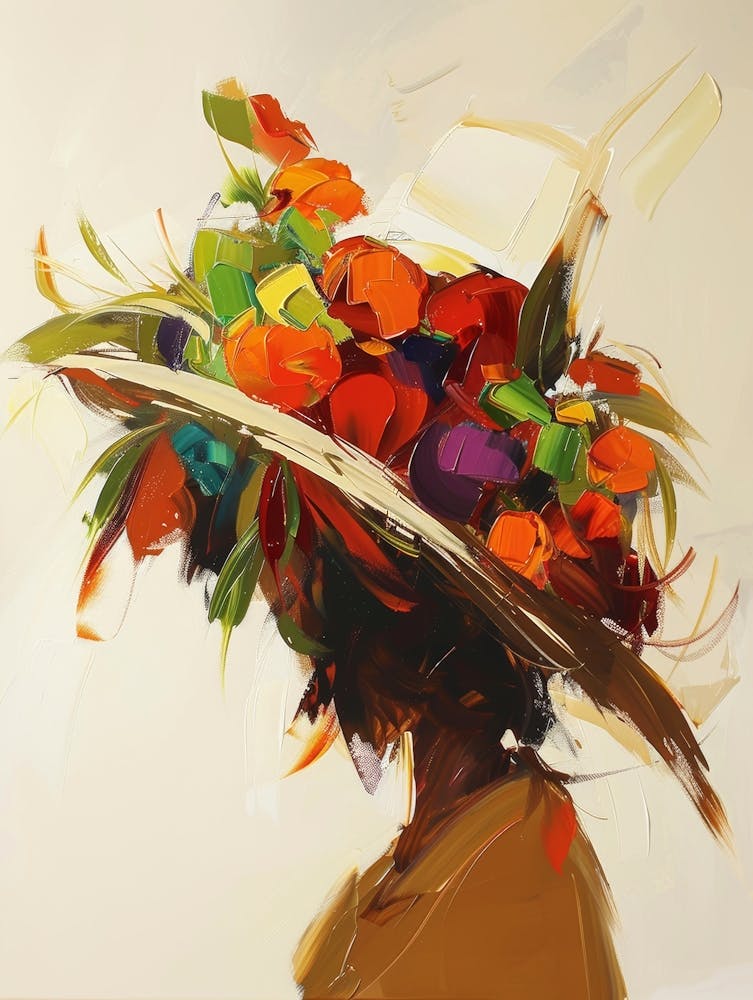 Woman In A Hat 70