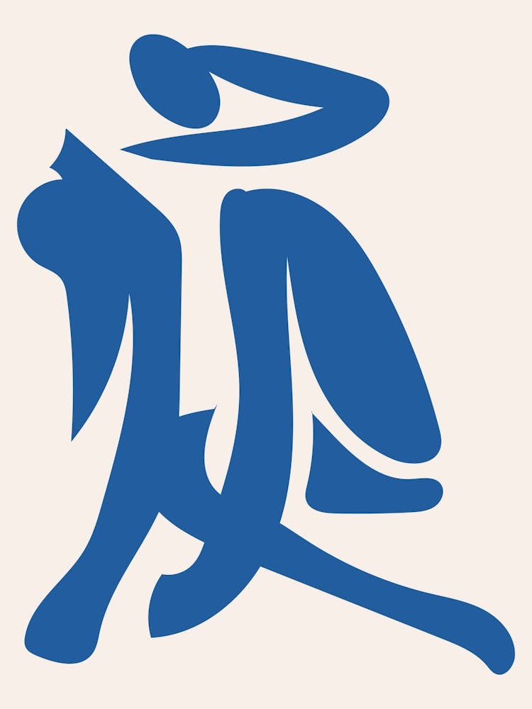 Deconstructed Blue Figure 3