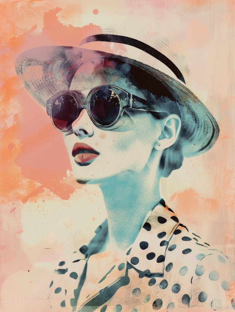 Polka Dot Hat 1