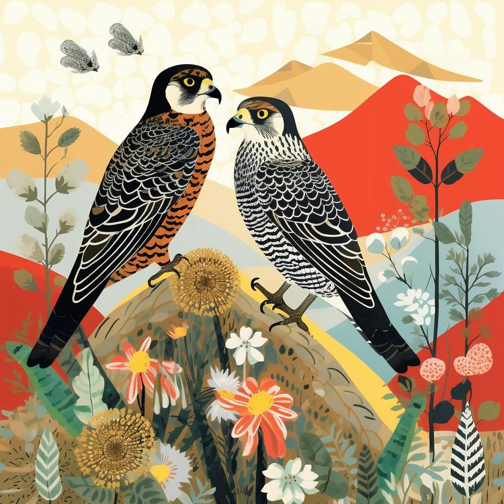 Bird In Nature Falcon 3