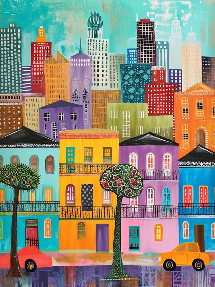 Kitsch Colourful New Orleans 4
