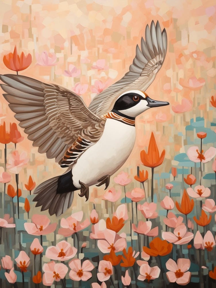 Bufflehead 4 Detailed Bird Painting