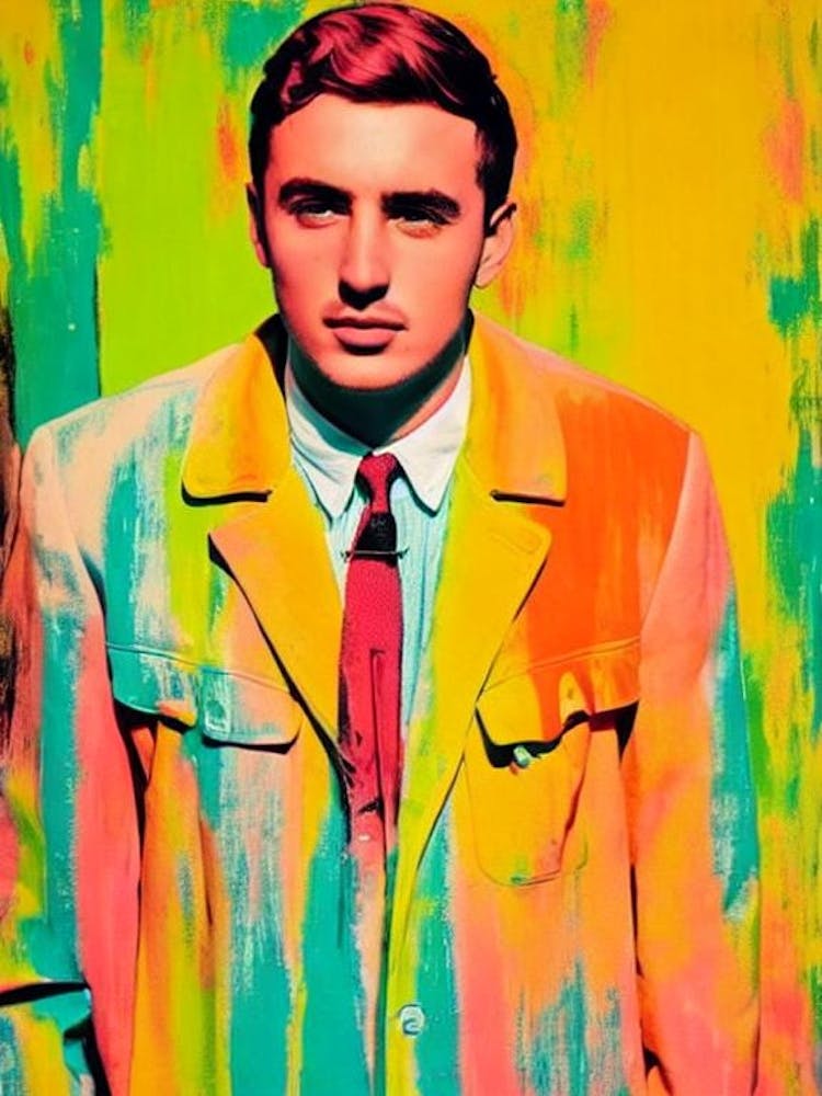 Dermot Kennedy 2 Colourful Pop Art