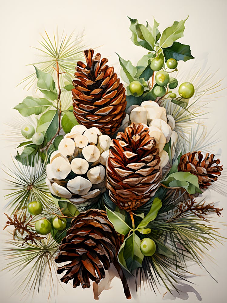 Naturalist Illustration With A Vintage Aesthetic