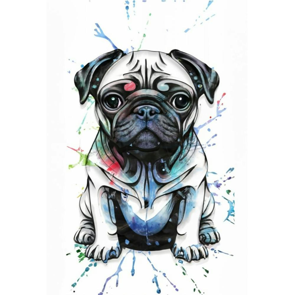 Pug Painting