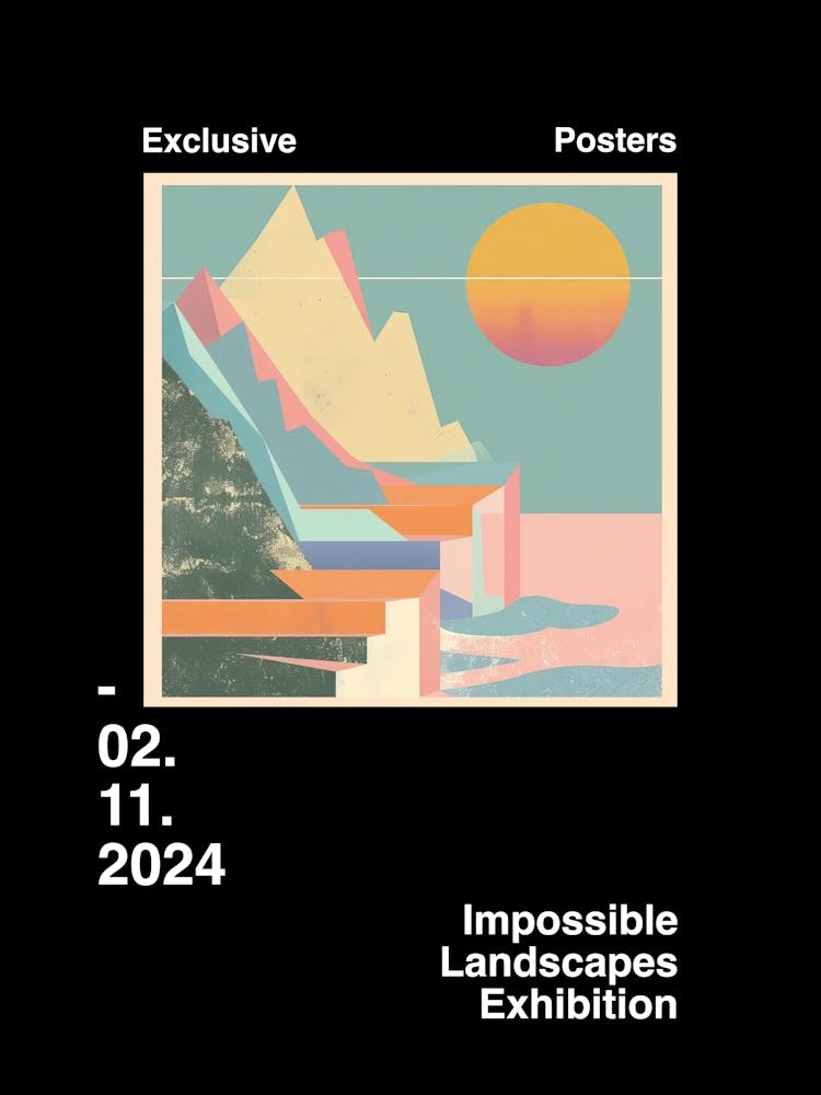 Impossible Landscapes Exhibition Archive Poster 27
