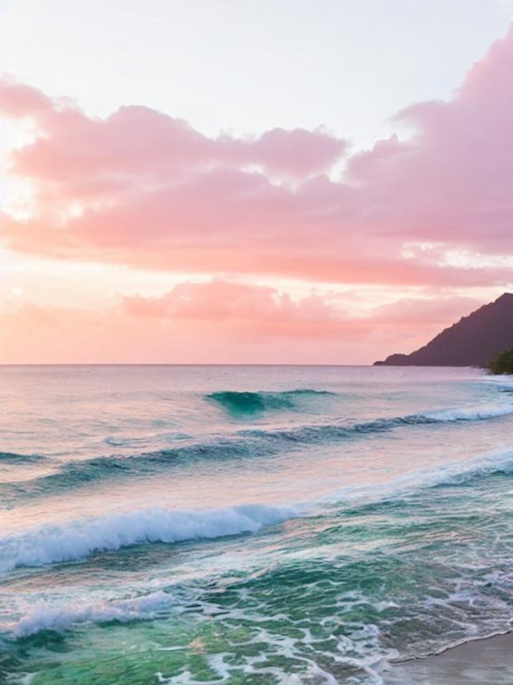 Anse Chastanet Beach, St Lucia Pink Photography 1
