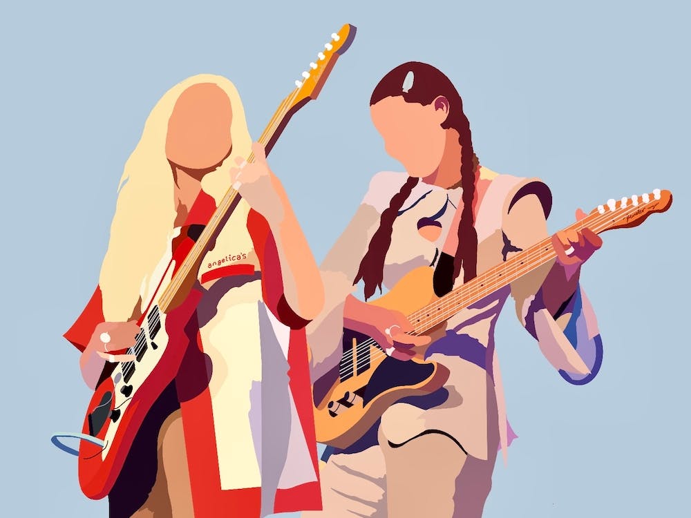 Wet Leg Print | Wet Leg Band Print