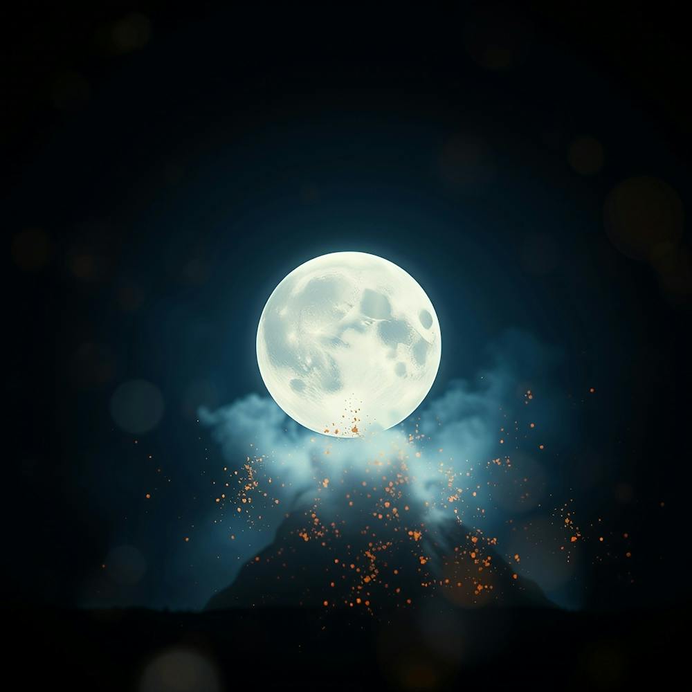 Pleine Lune dans le Ciel 15