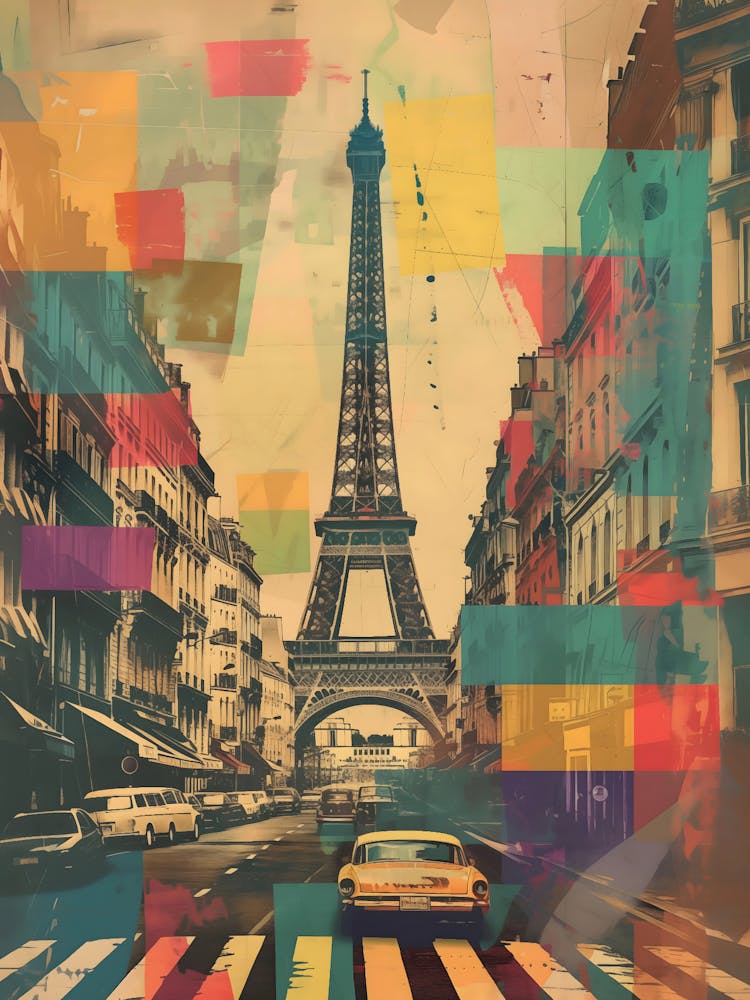 Paris Canvas Art