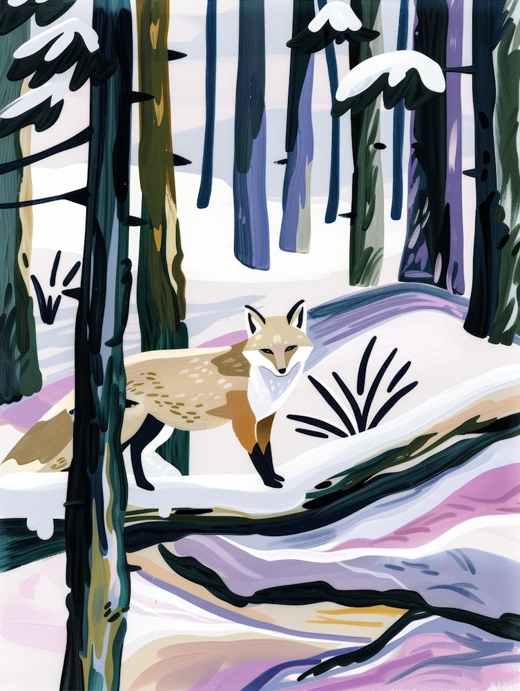 Fox In The Woods