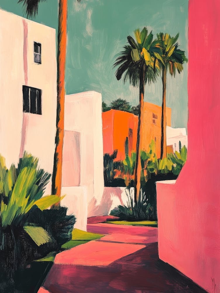 Palm Trees In Palm Springs