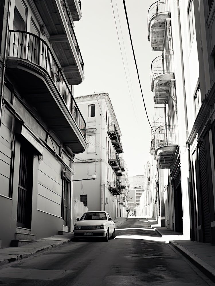 Malaga, Spain, Photography In Black And White 1