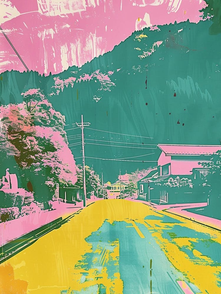 Kiso Valley Duotone Silkscreen 3