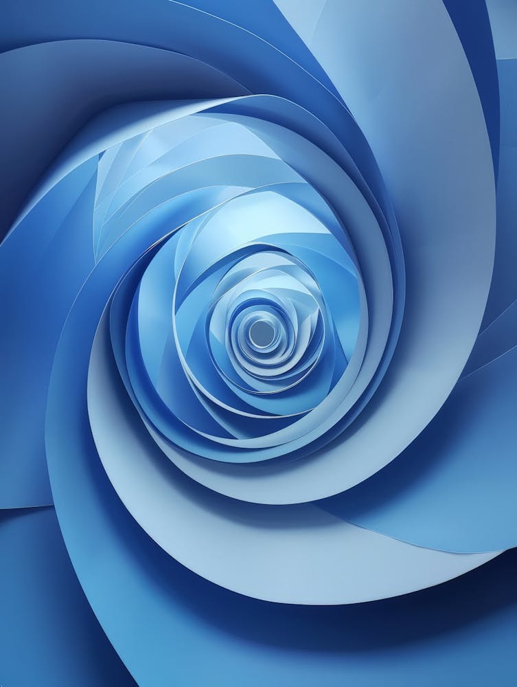 Spiral Blue