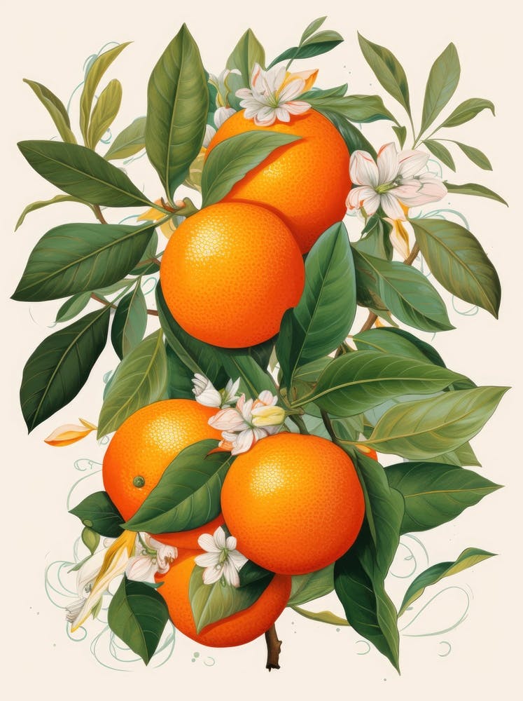 Oranges On A Branch 3