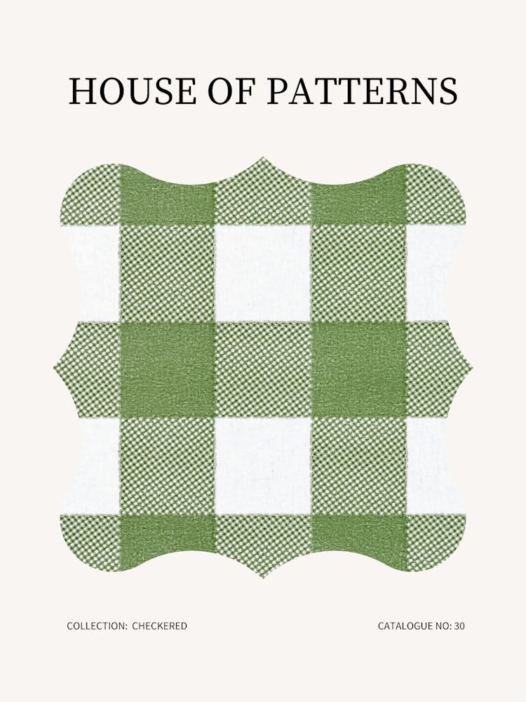 Checkered Pattern Poster 31