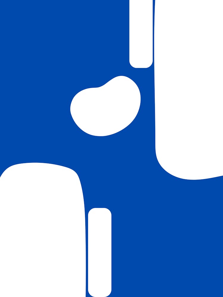 Blue And White