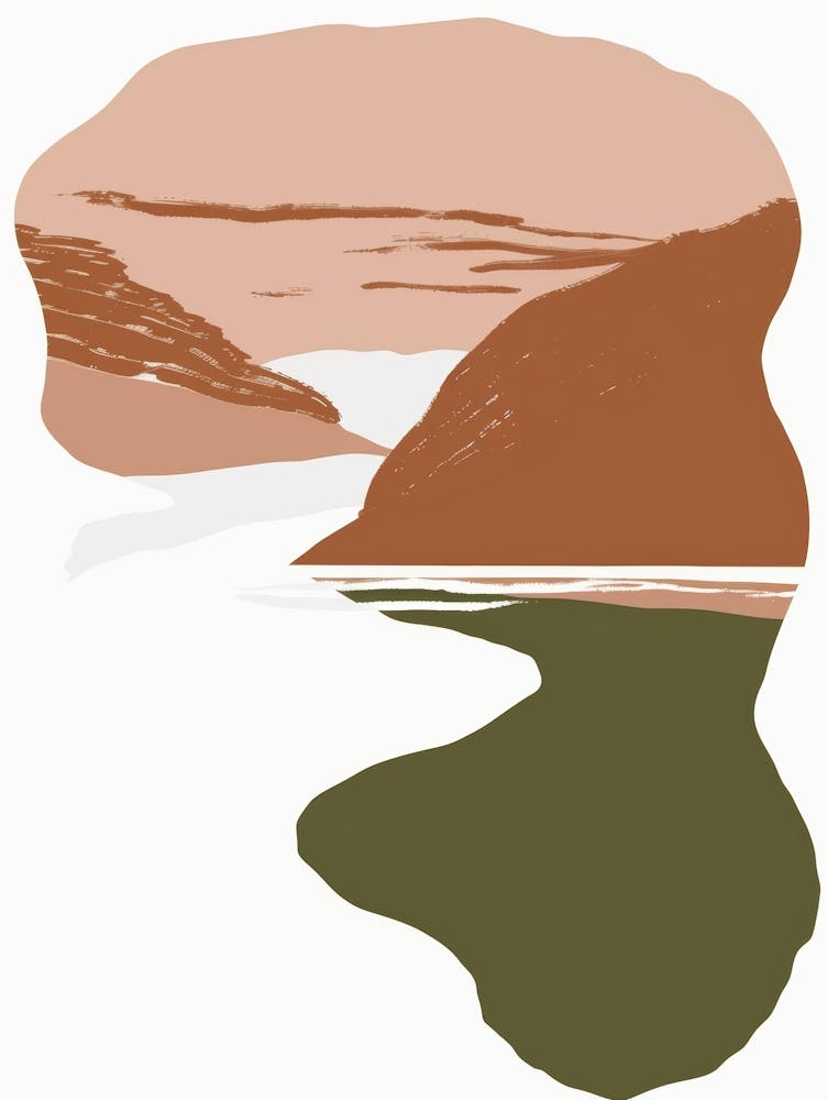 Lake In The Mountains 4