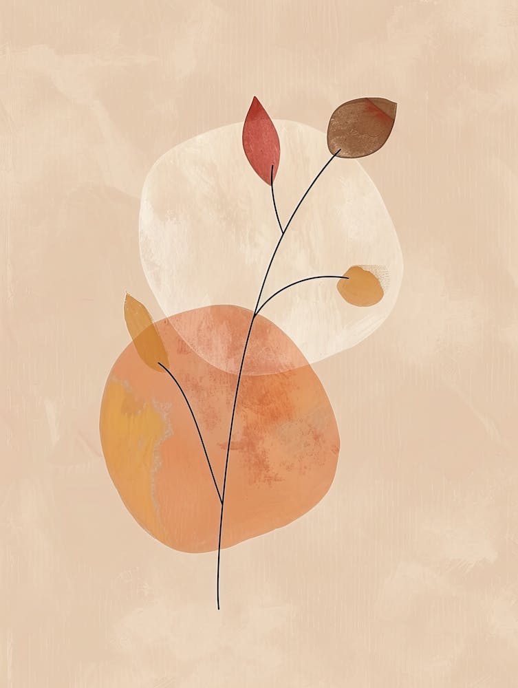 Atlanta Botanical Garden Boho Line Art