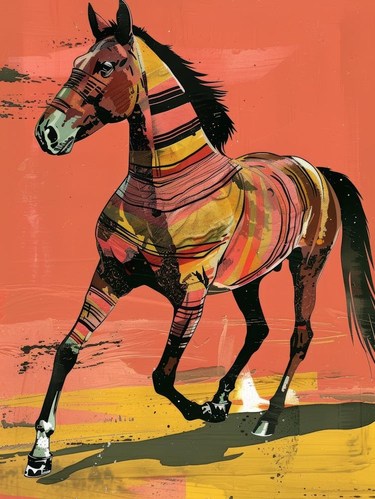 Horse Running 8