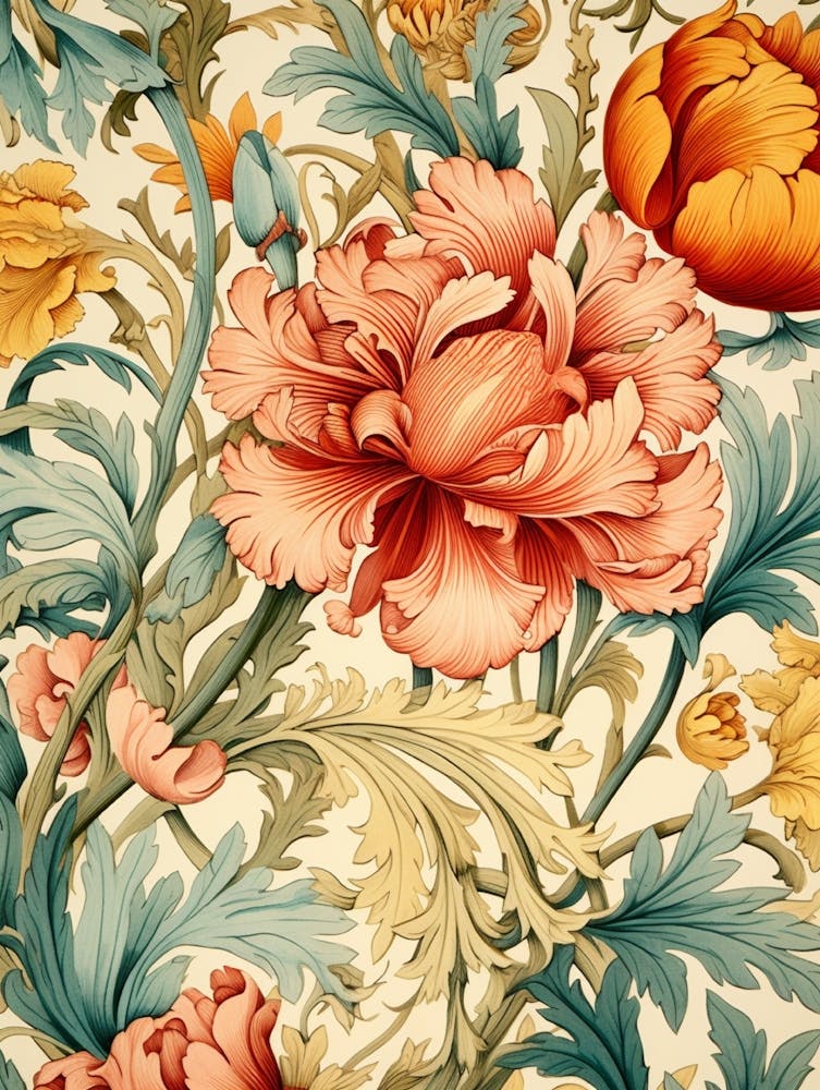 Blumenmuster 14