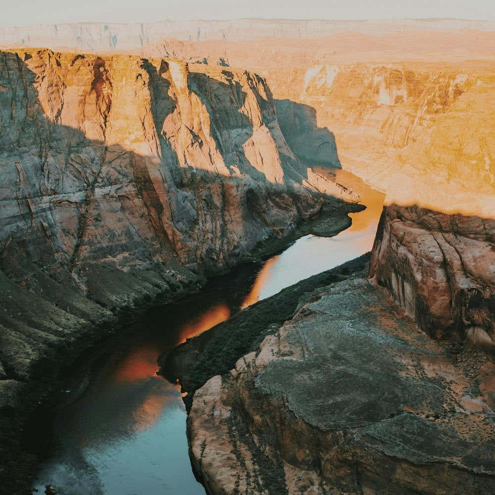 Colorado River Canyon Square