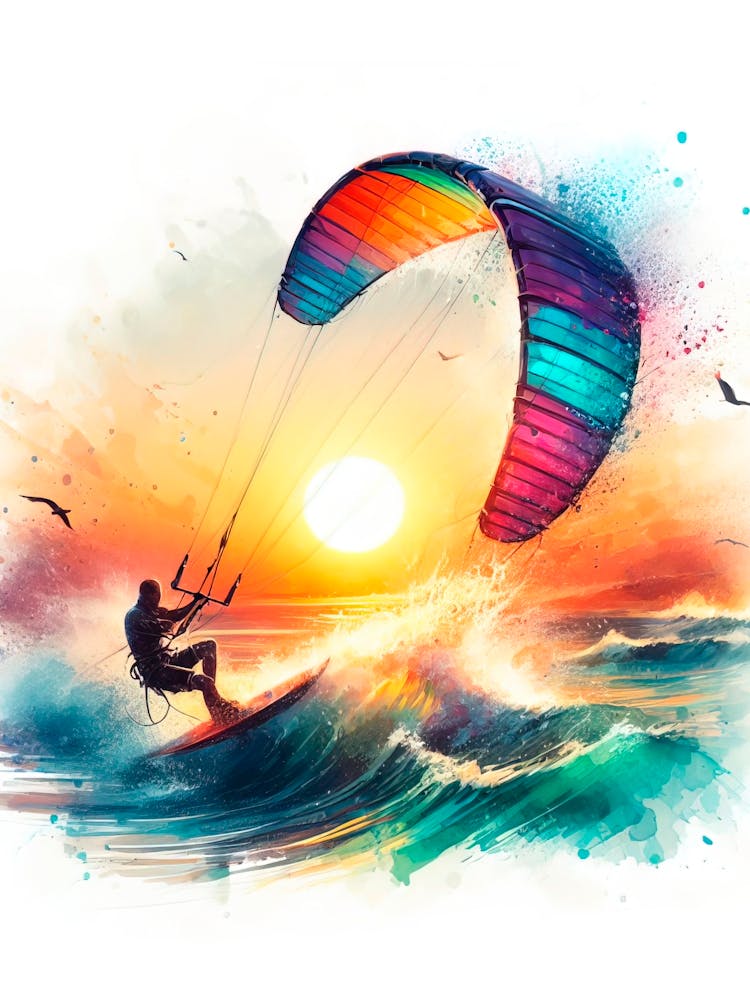 Kitesurfing sports