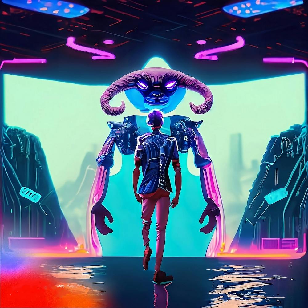 Futuristic Man