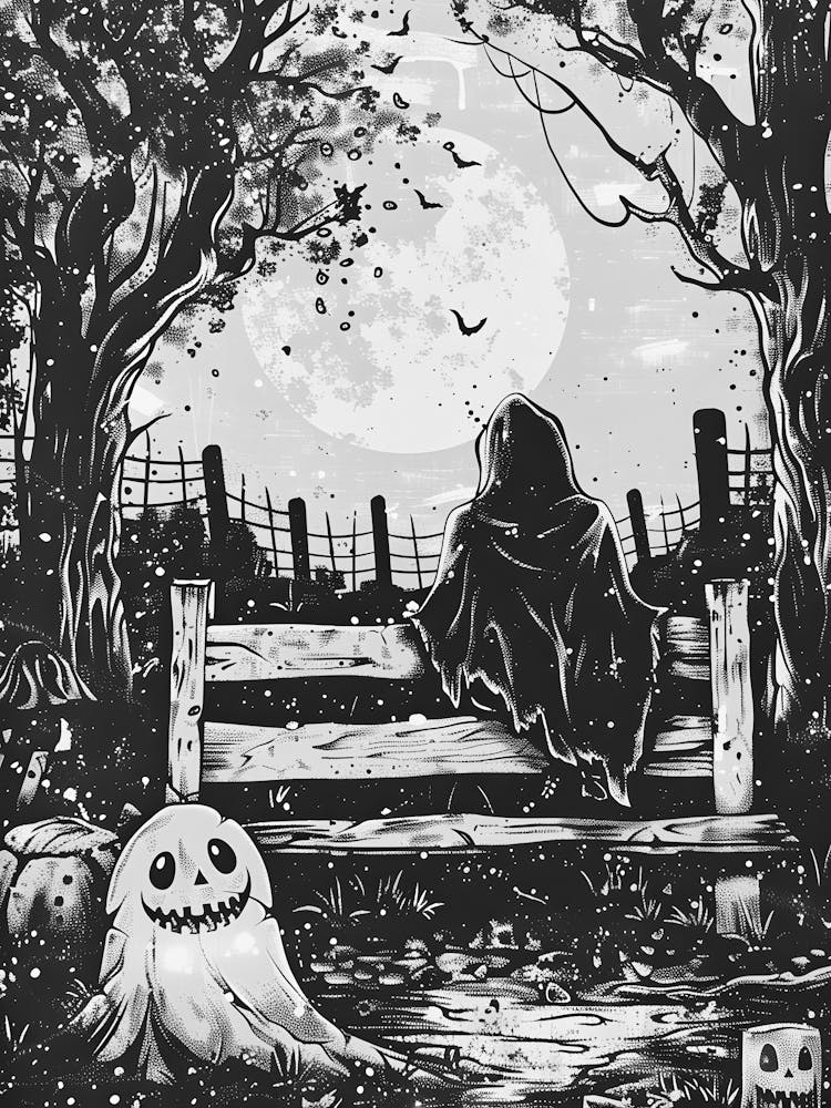 Ghost On A Bench