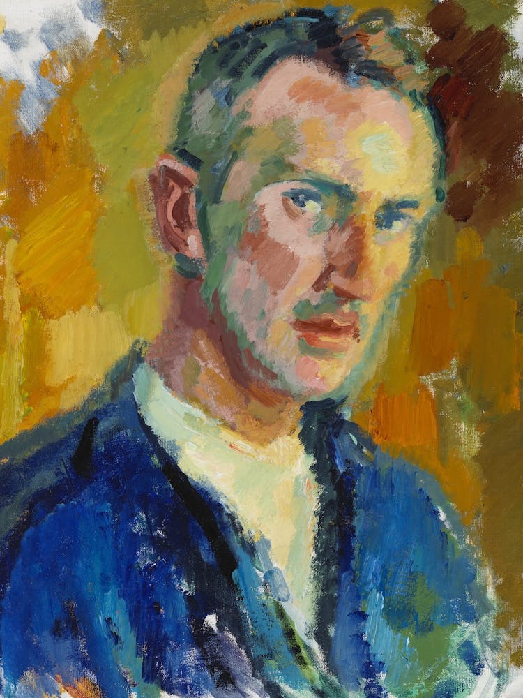 Self Portrait, 1918, By Magnus Enckell
