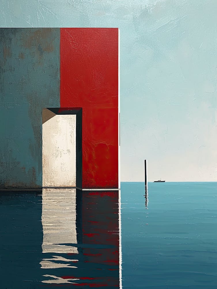 Venice Door, Italy Minimalism