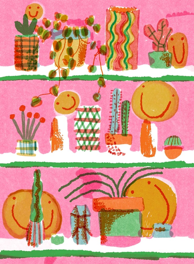 Bardot Brush Plant Coloring Page