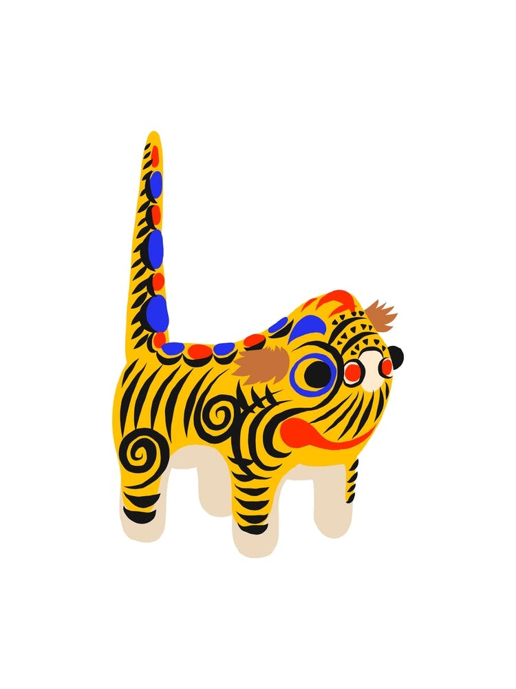 Hariko No Tora Tiger Doll