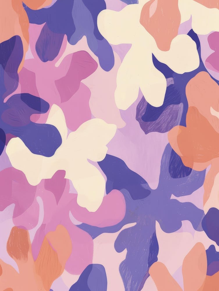 Pink And Purple Floral Pattern