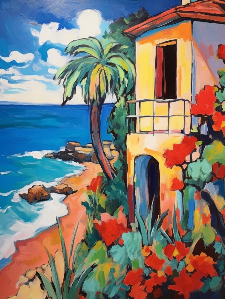 Nice France 7 Fauvist Painting