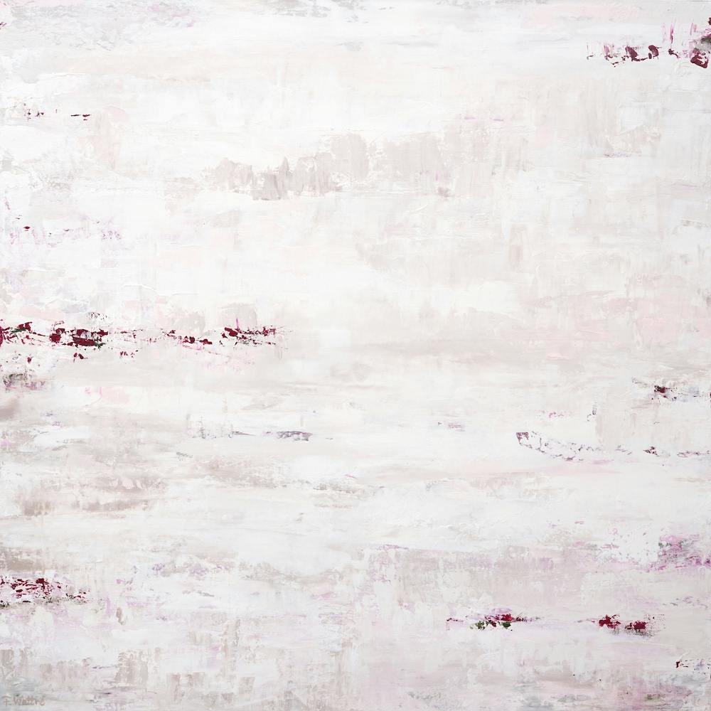 Neutral Abstract Painting 1 Square