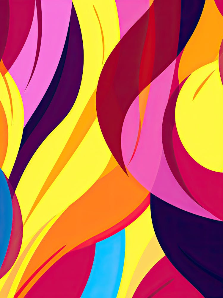 Abstract Painting 3, Inspired by Matisse