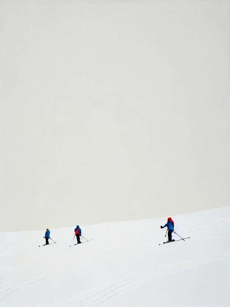 Bansko, Bulgaria Minimal Skiing Poster