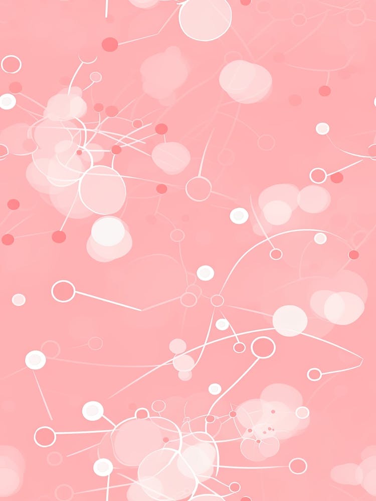 Watercolour Pink Dna 2