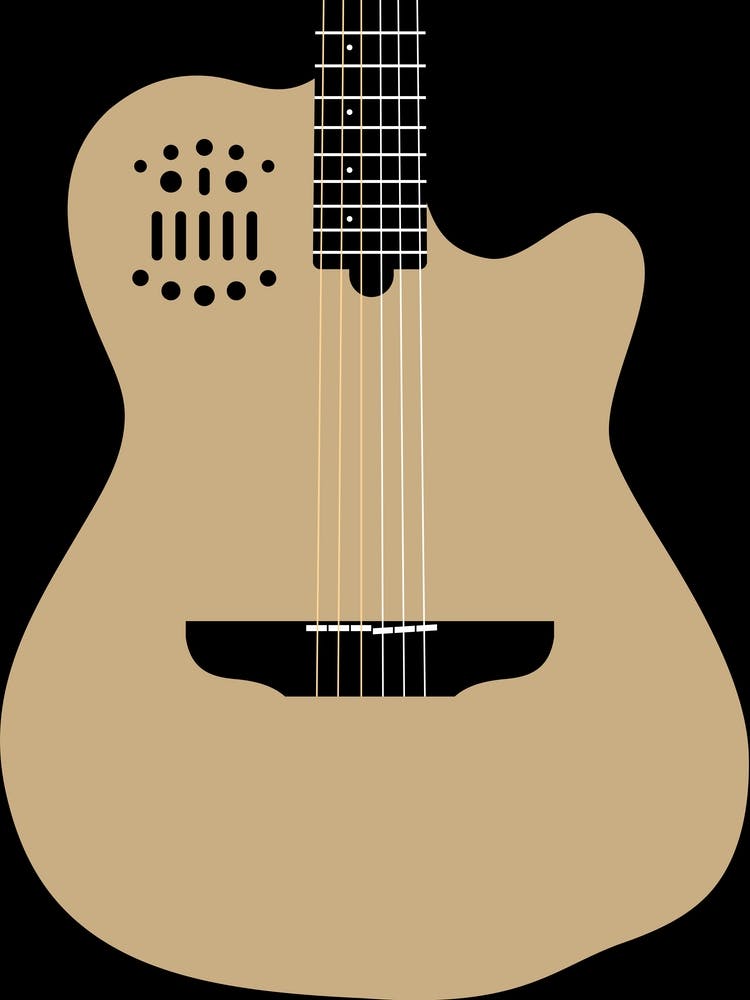 Minimalist Acoustic Guitar